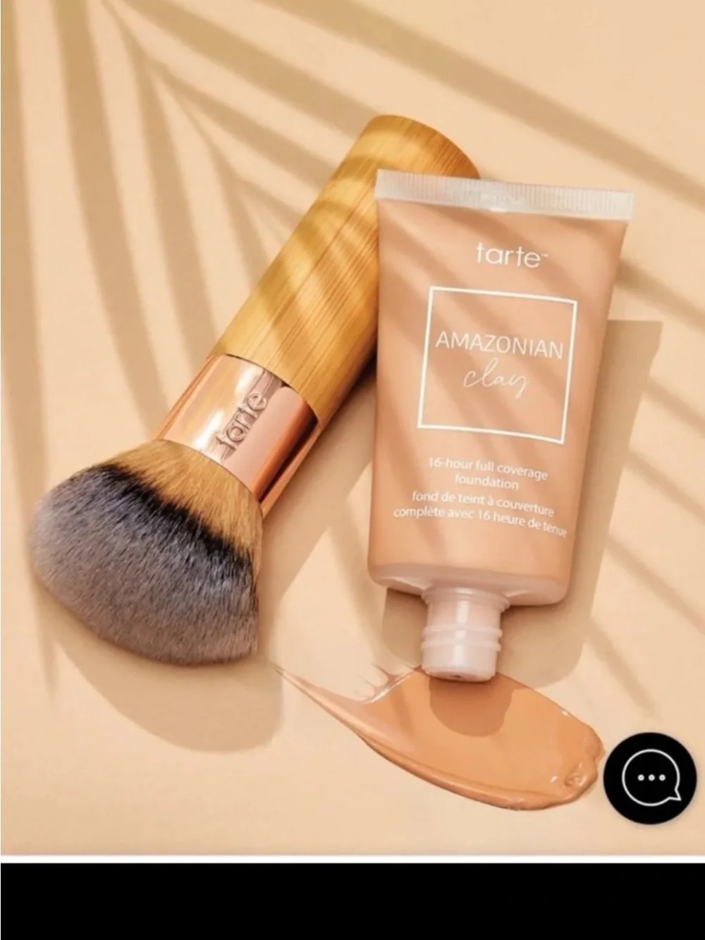 tarte Amazonian Clay Full Coverage 16HR Foundation - Deep Honey